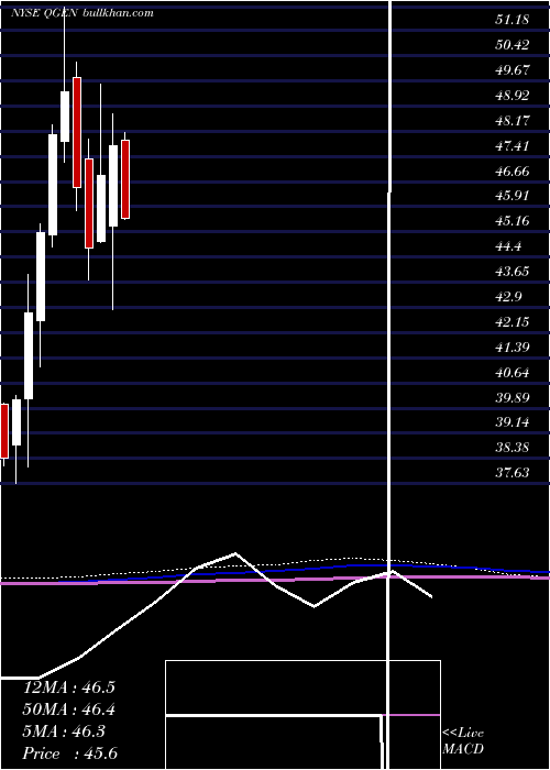  monthly chart QiagenN