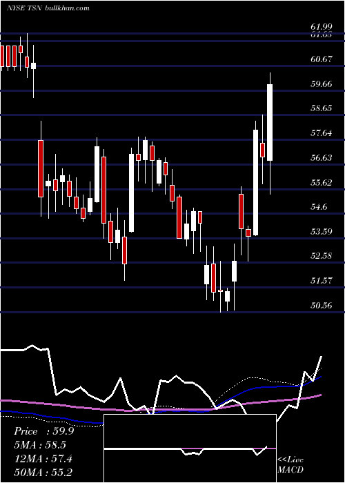  weekly chart TysonFoods