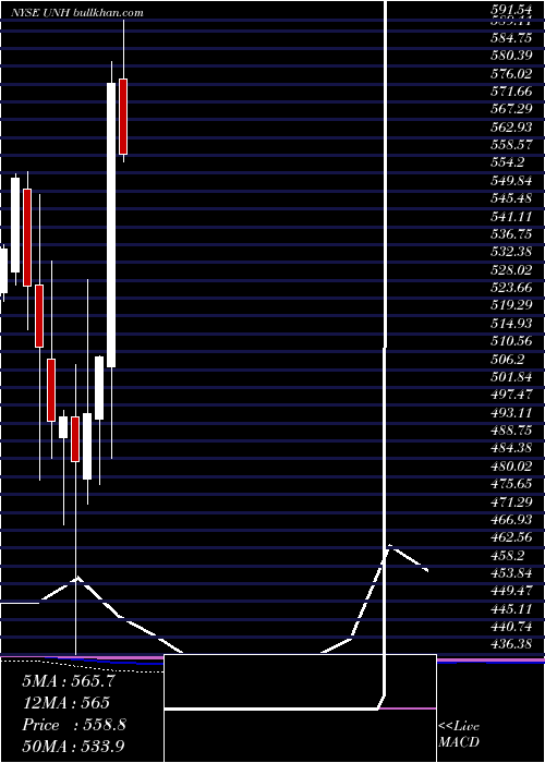  monthly chart UnitedhealthGroup