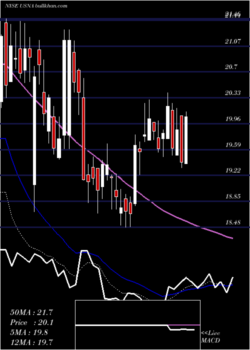  Daily chart UsanaHealth