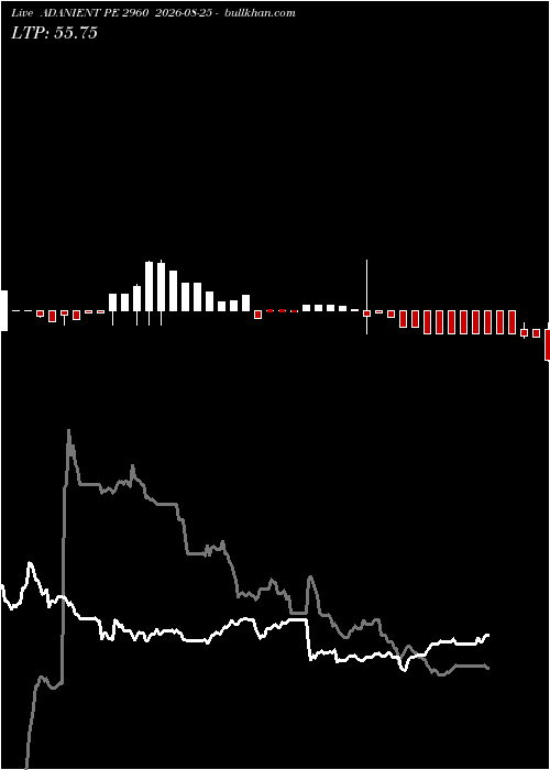  option chart ADANIENT PE 2960 2026-08-25 