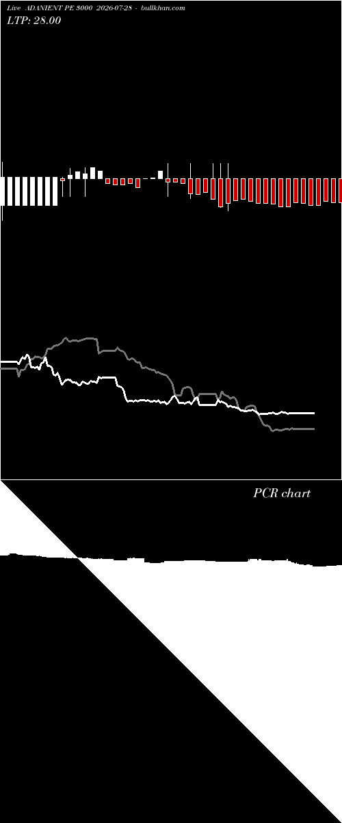  option chart ADANIENT PE 3000 2026-07-28 