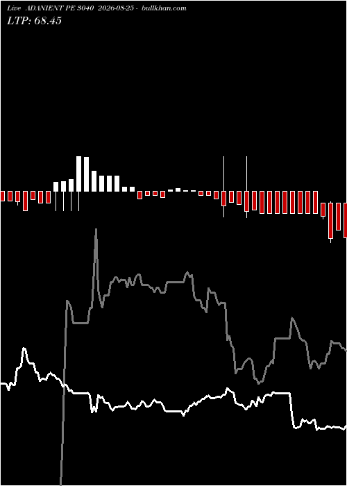  option chart ADANIENT PE 3040 2026-08-25 