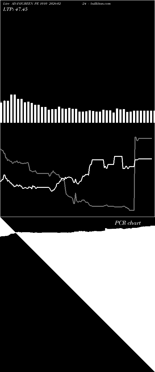  option chart ADANIGREEN PE 1010 2026-02-24 