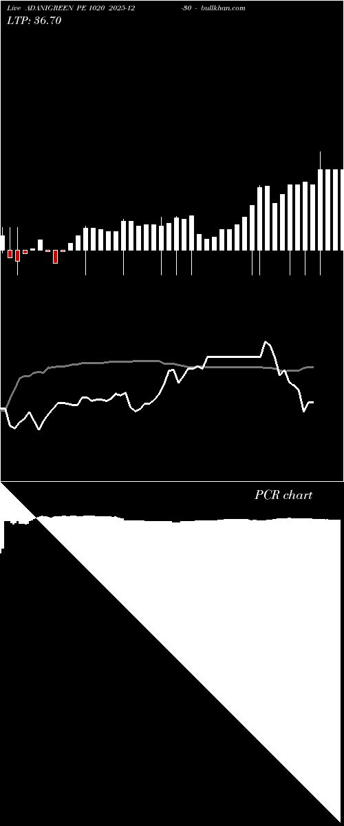  option chart ADANIGREEN PE 1020 2025-12-30 