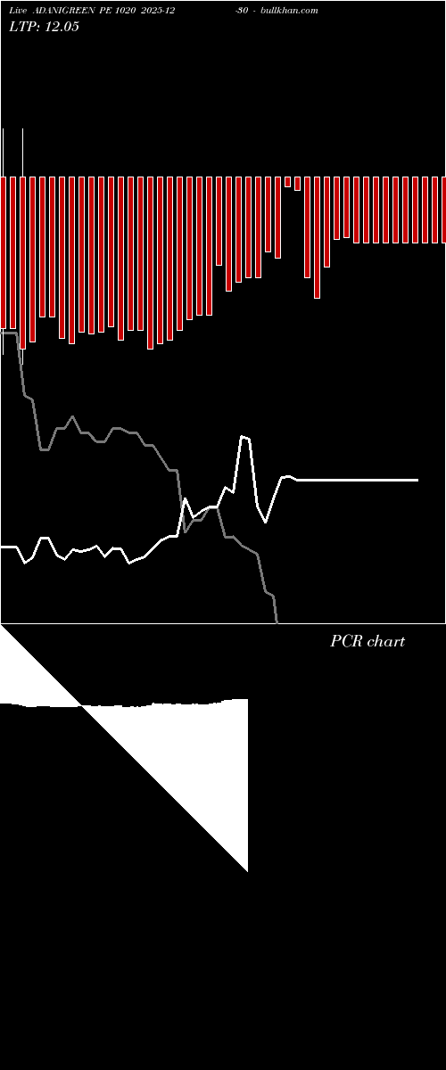  option chart ADANIGREEN PE 1020 2025-12-30 