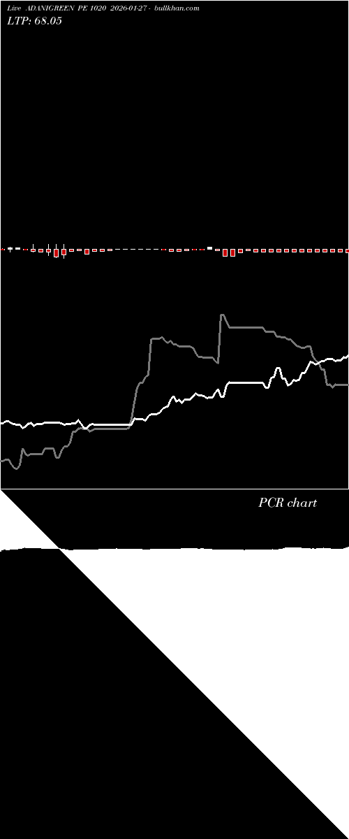  option chart ADANIGREEN PE 1020 2026-01-27 