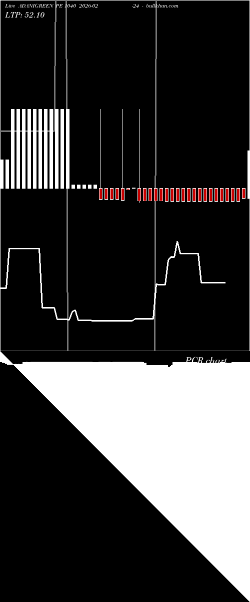  option chart ADANIGREEN PE 1040 2026-02-24 