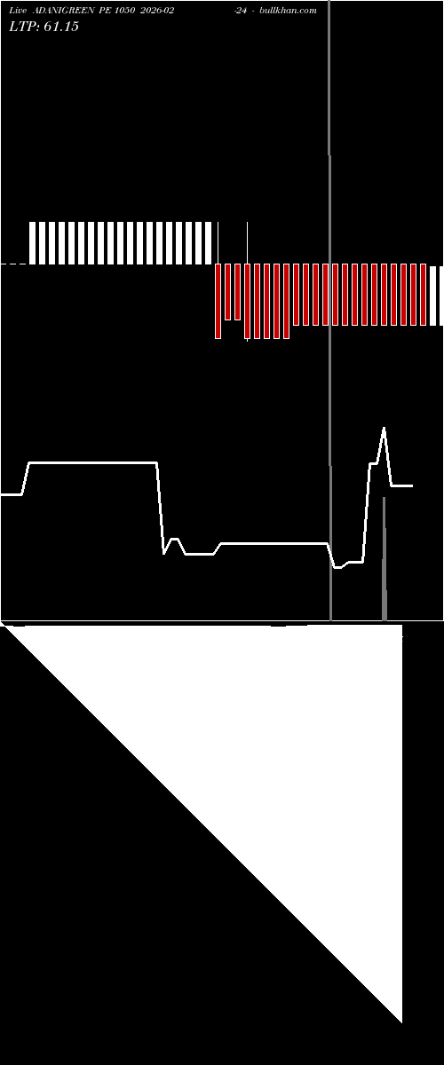  option chart ADANIGREEN PE 1050 2026-02-24 