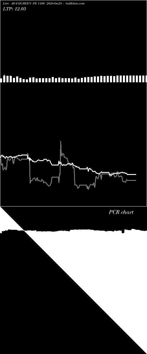  option chart ADANIGREEN PE 1100 2026-04-28 
