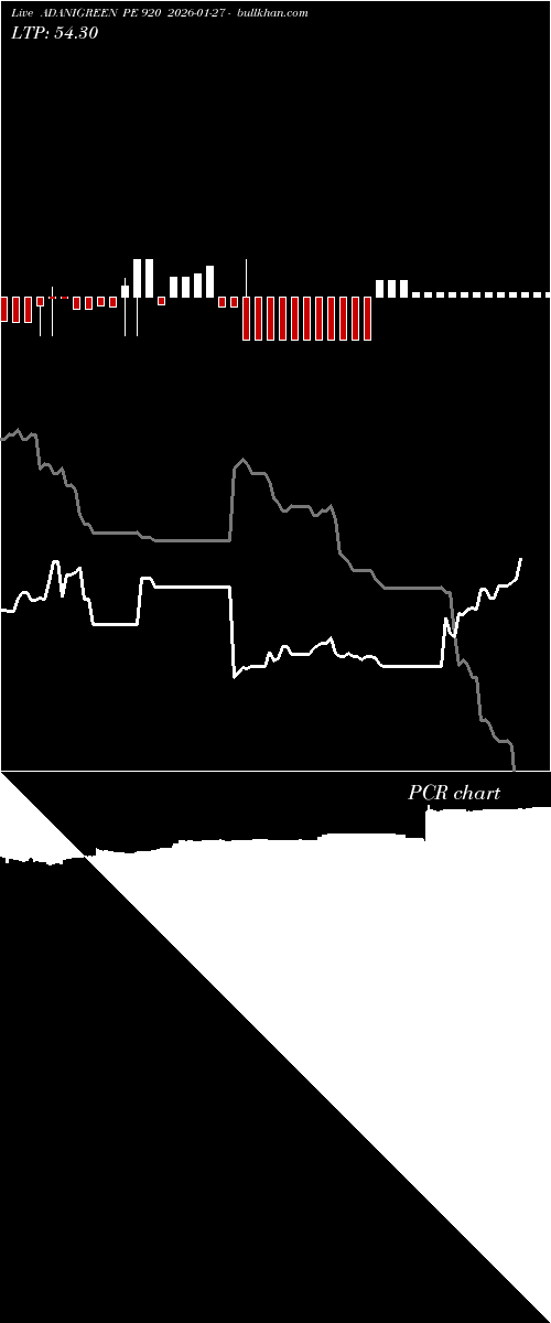  option chart ADANIGREEN PE 920 2026-01-27 
