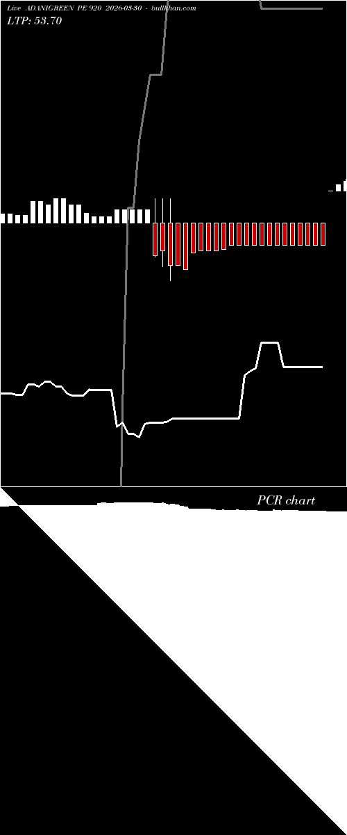  option chart ADANIGREEN PE 920 2026-03-30 