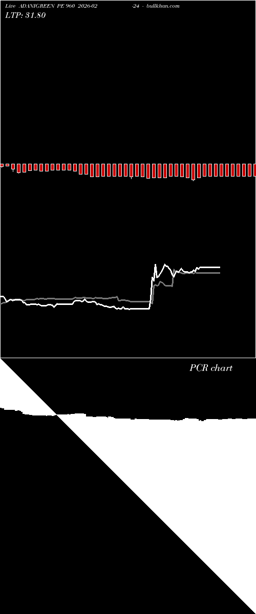  option chart ADANIGREEN PE 960 2026-02-24 