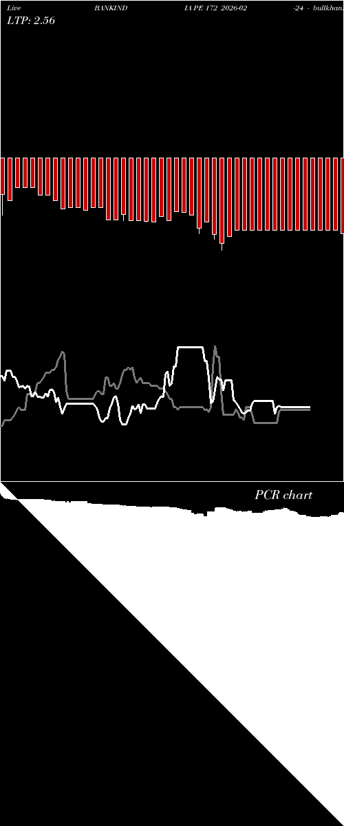  option chart BANKINDIA PE 172 2026-02-24 