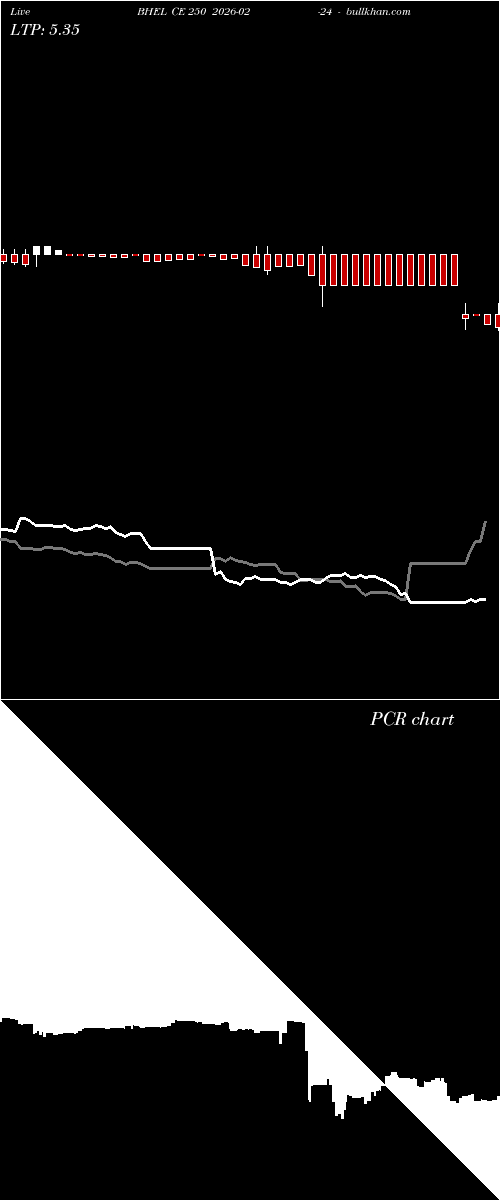  option chart BHEL CE 250 2026-02-24 