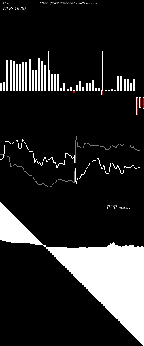  option chart BHEL CE 405 2026-08-25 