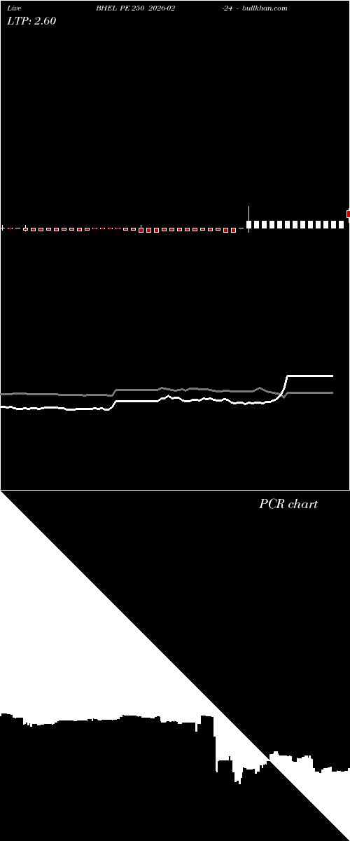  option chart BHEL PE 250 2026-02-24 