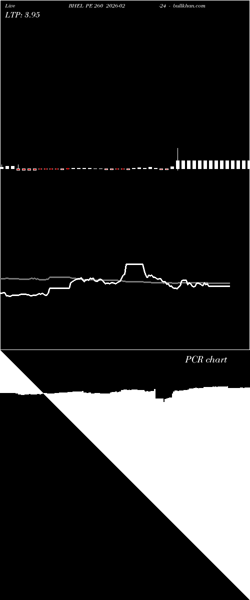  option chart BHEL PE 260 2026-02-24 