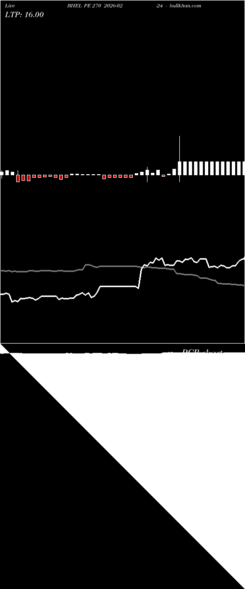  option chart BHEL PE 270 2026-02-24 