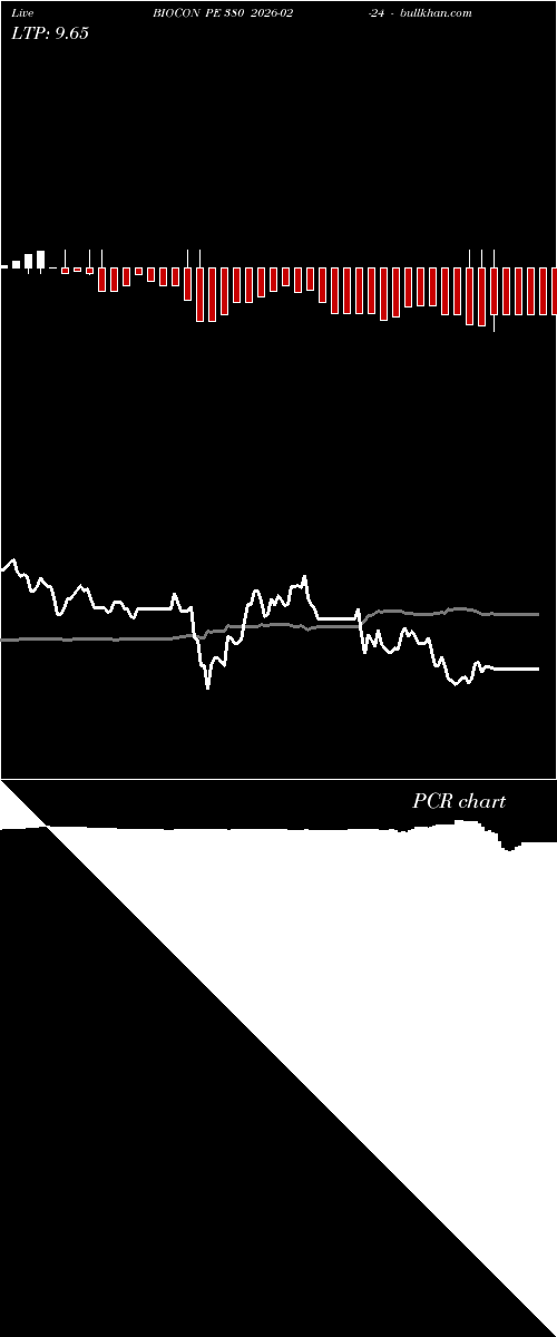  option chart BIOCON PE 380 2026-02-24 