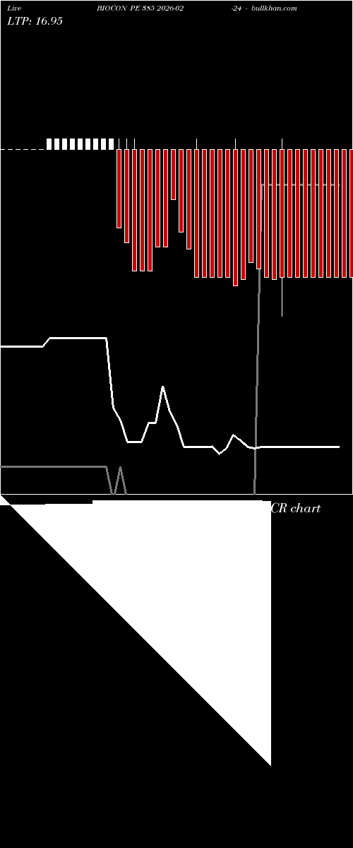  option chart BIOCON PE 385 2026-02-24 