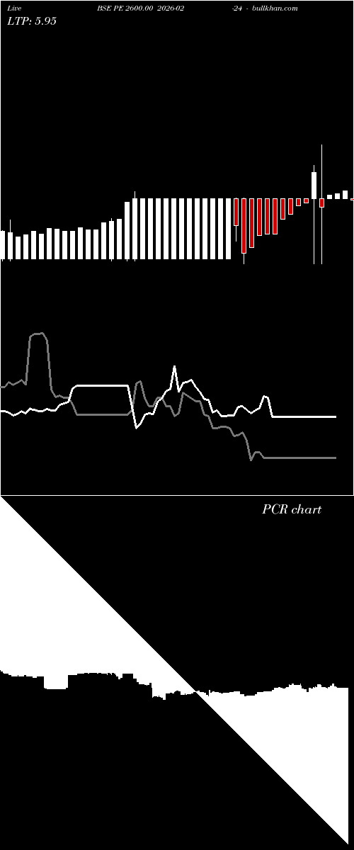  option chart BSE PE 2600.00 2026-02-24 