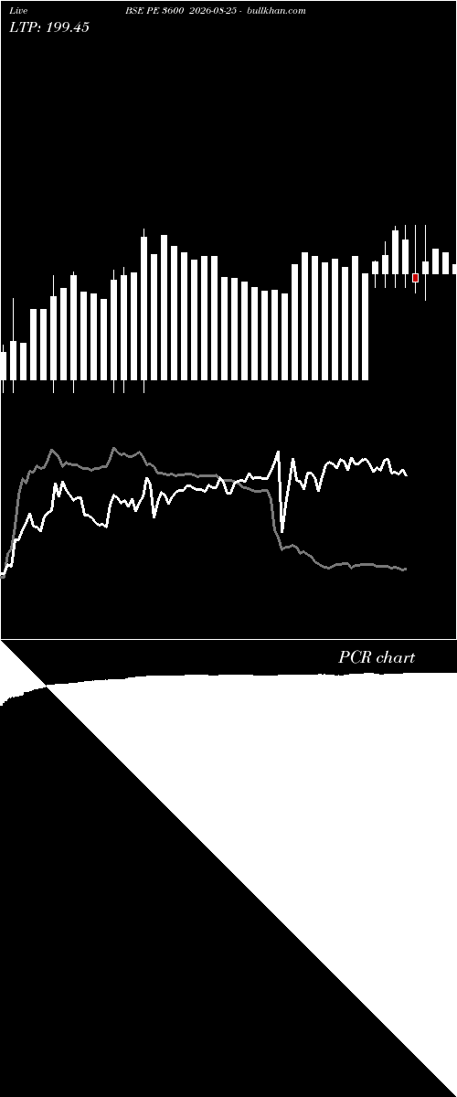  option chart BSE PE 3600 2026-08-25 