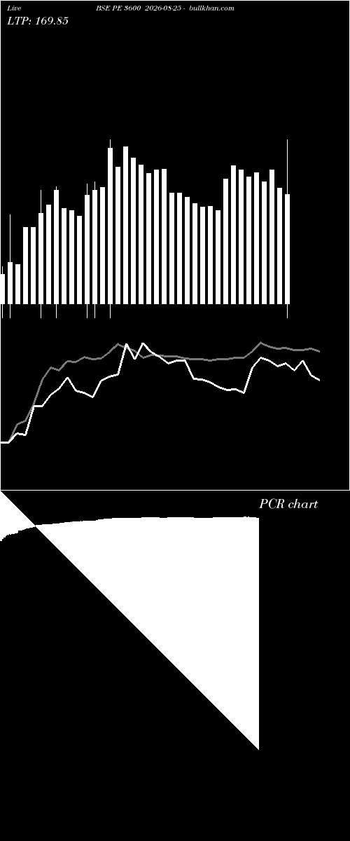  option chart BSE PE 3600 2026-08-25 