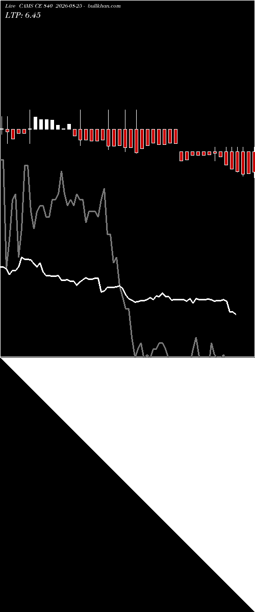  option chart CAMS CE 840 2026-08-25 