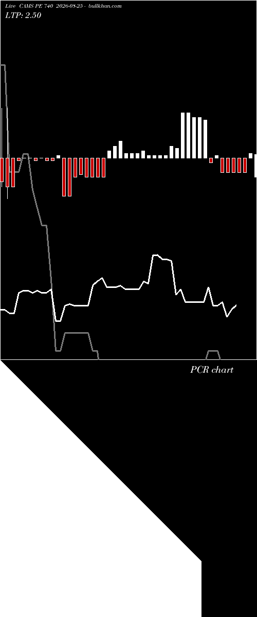  option chart CAMS PE 740 2026-08-25 