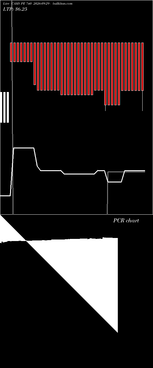  option chart CAMS PE 740 2026-09-29 