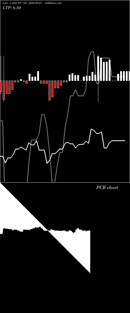  option chart CAMS PE 750 2026-08-25 