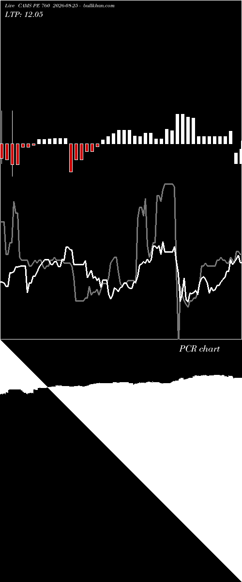  option chart CAMS PE 760 2026-08-25 