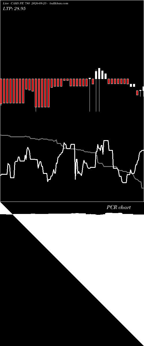  option chart CAMS PE 780 2026-08-25 