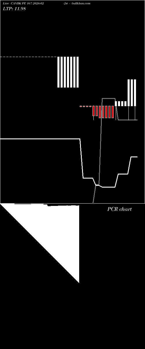  option chart CANBK PE 167 2026-02-24 