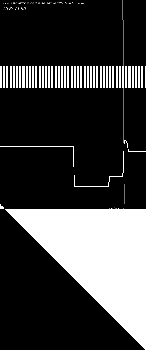  option chart CROMPTON PE 262.50 2026-01-27 