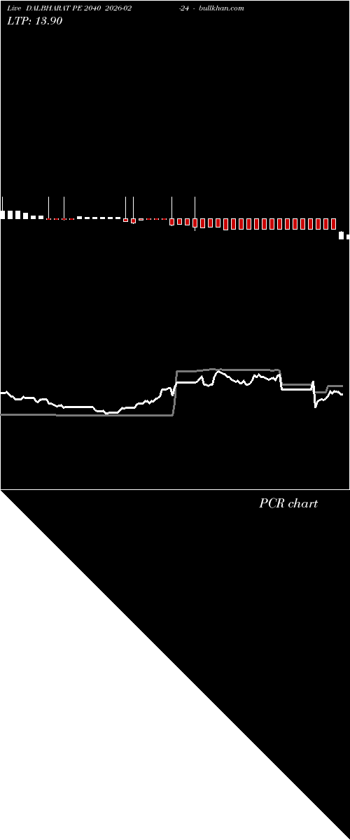  option chart DALBHARAT PE 2040 2026-02-24 