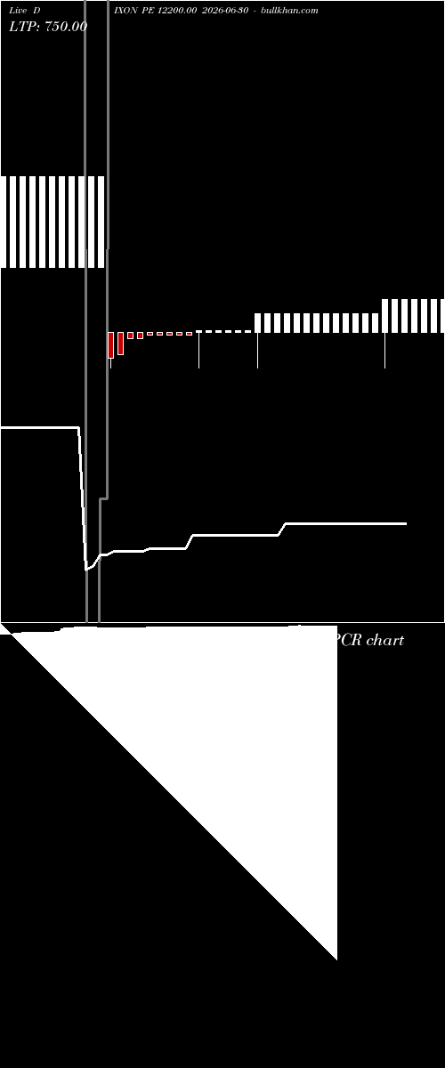  option chart DIXON PE 12200.00 2026-06-30 