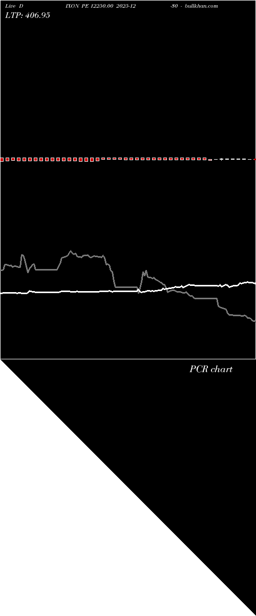  option chart DIXON PE 12250.00 2025-12-30 