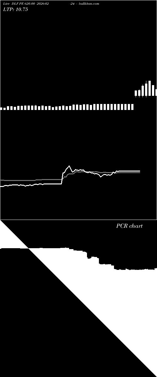  option chart DLF PE 620.00 2026-02-24 