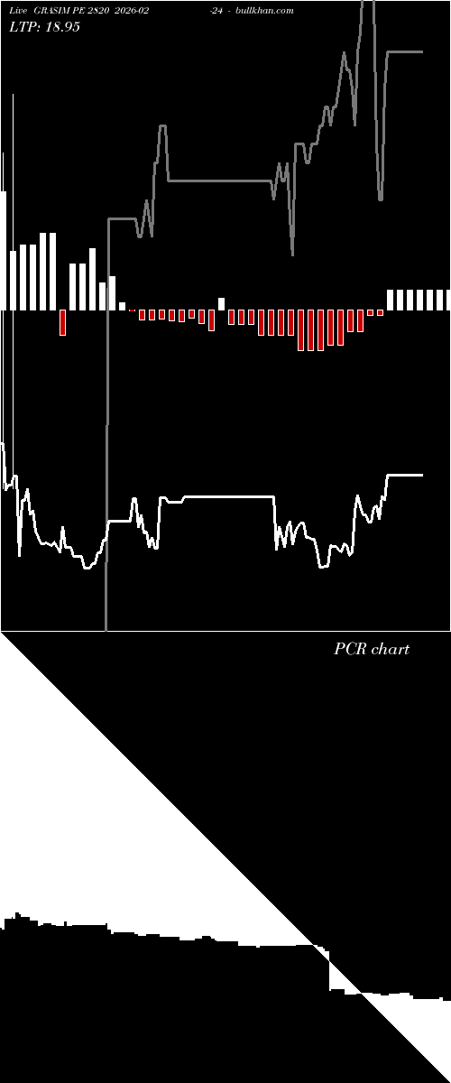  option chart GRASIM PE 2820 2026-02-24 