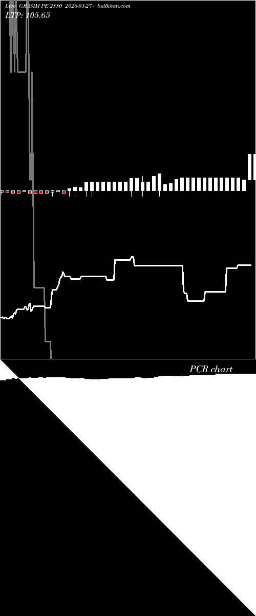  option chart GRASIM PE 2880 2026-01-27 