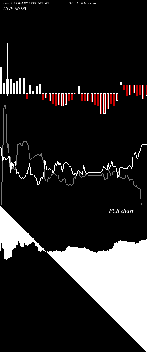  option chart GRASIM PE 2920 2026-02-24 