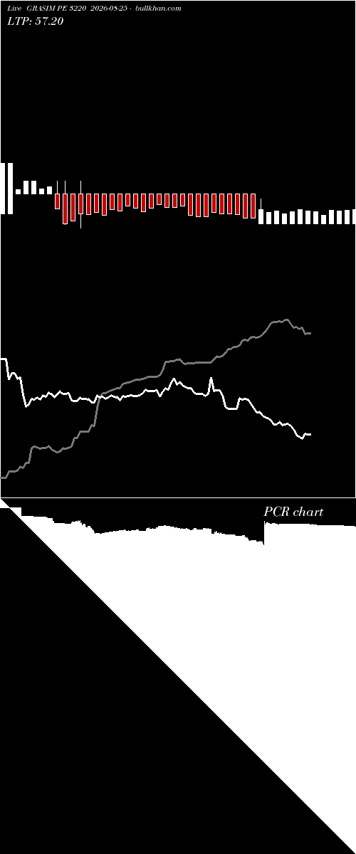  option chart GRASIM PE 3220 2026-08-25 