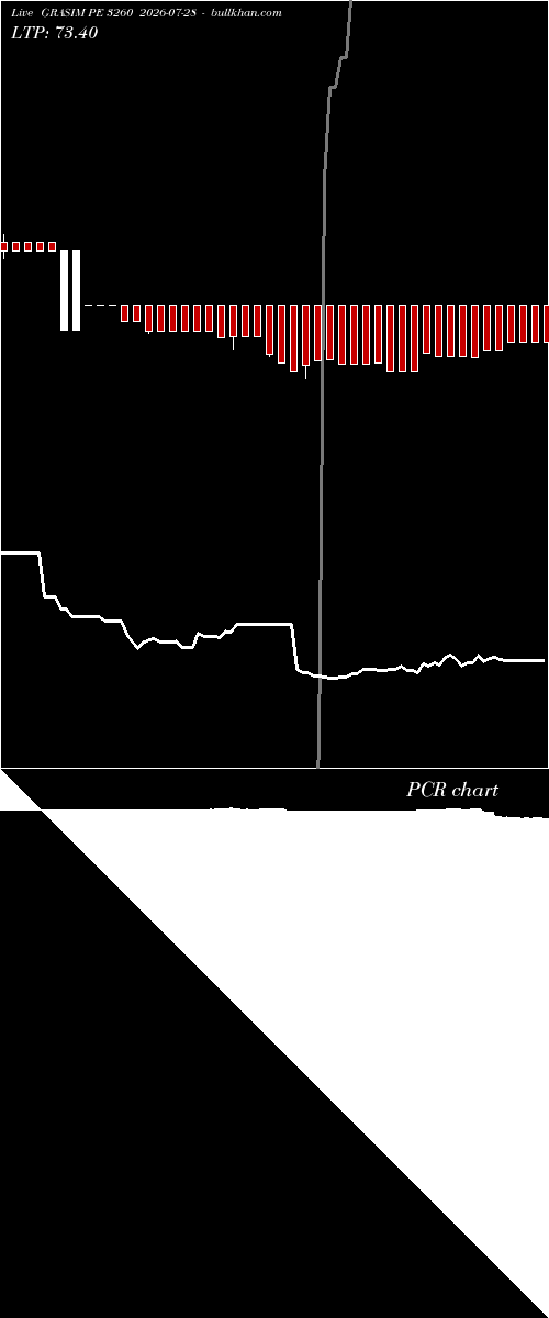  option chart GRASIM PE 3260 2026-07-28 