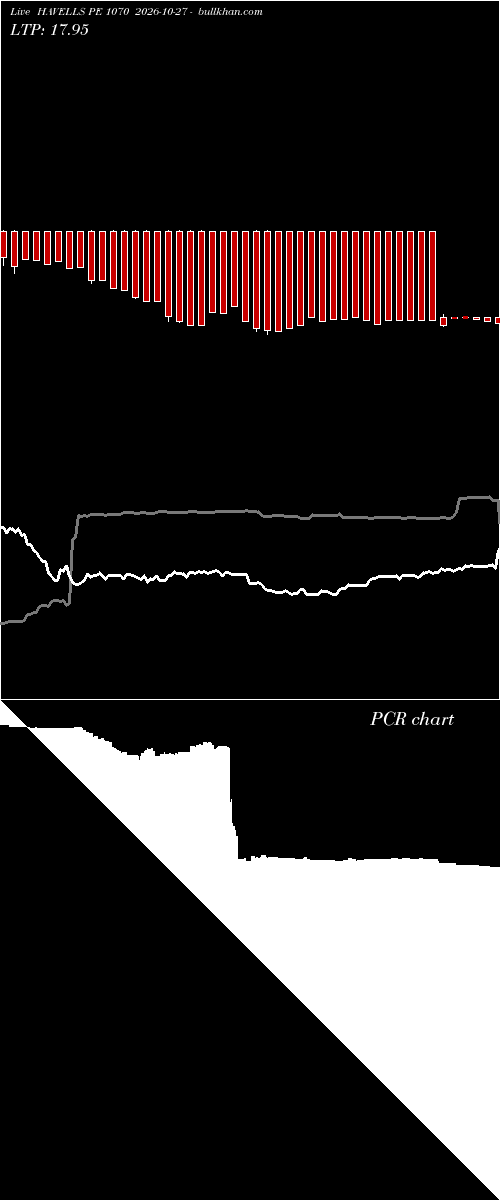  option chart HAVELLS PE 1070 2026-10-27 