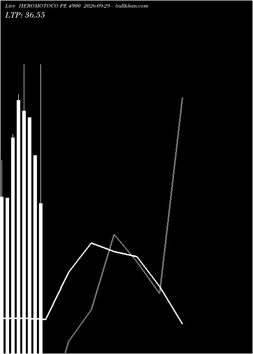  option chart HEROMOTOCO PE 4900 2026-09-29 