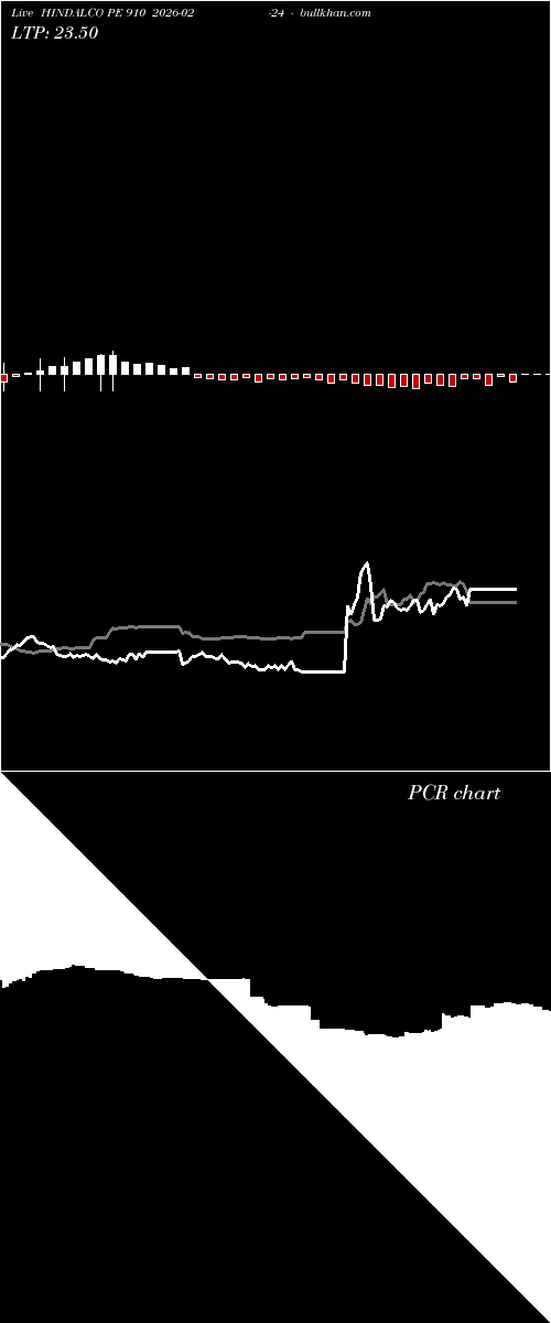  option chart HINDALCO PE 910 2026-02-24 