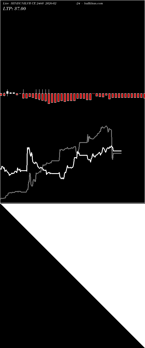  option chart HINDUNILVR CE 2460 2026-02-24 
