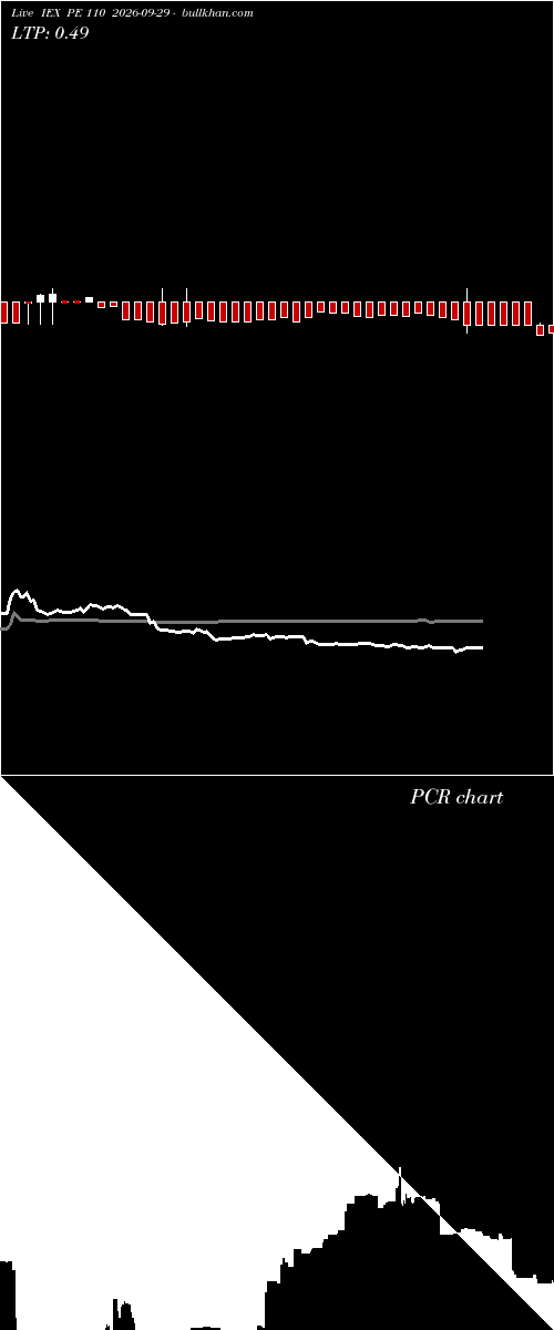  option chart IEX PE 110 2026-09-29 